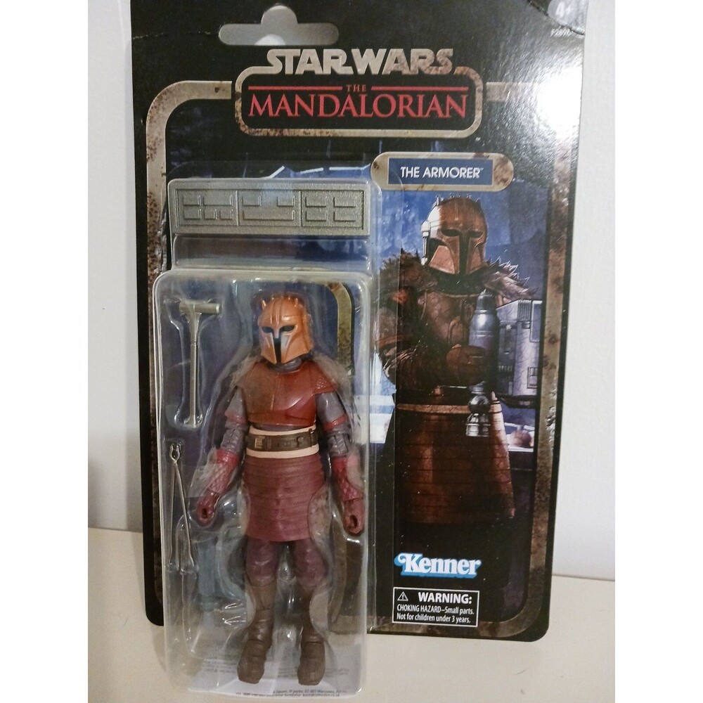 HASBRO STAR WARS BLACK SERIES: THE MANDALORIAN * THE ARMORER * 6" ACTION FIGURE!